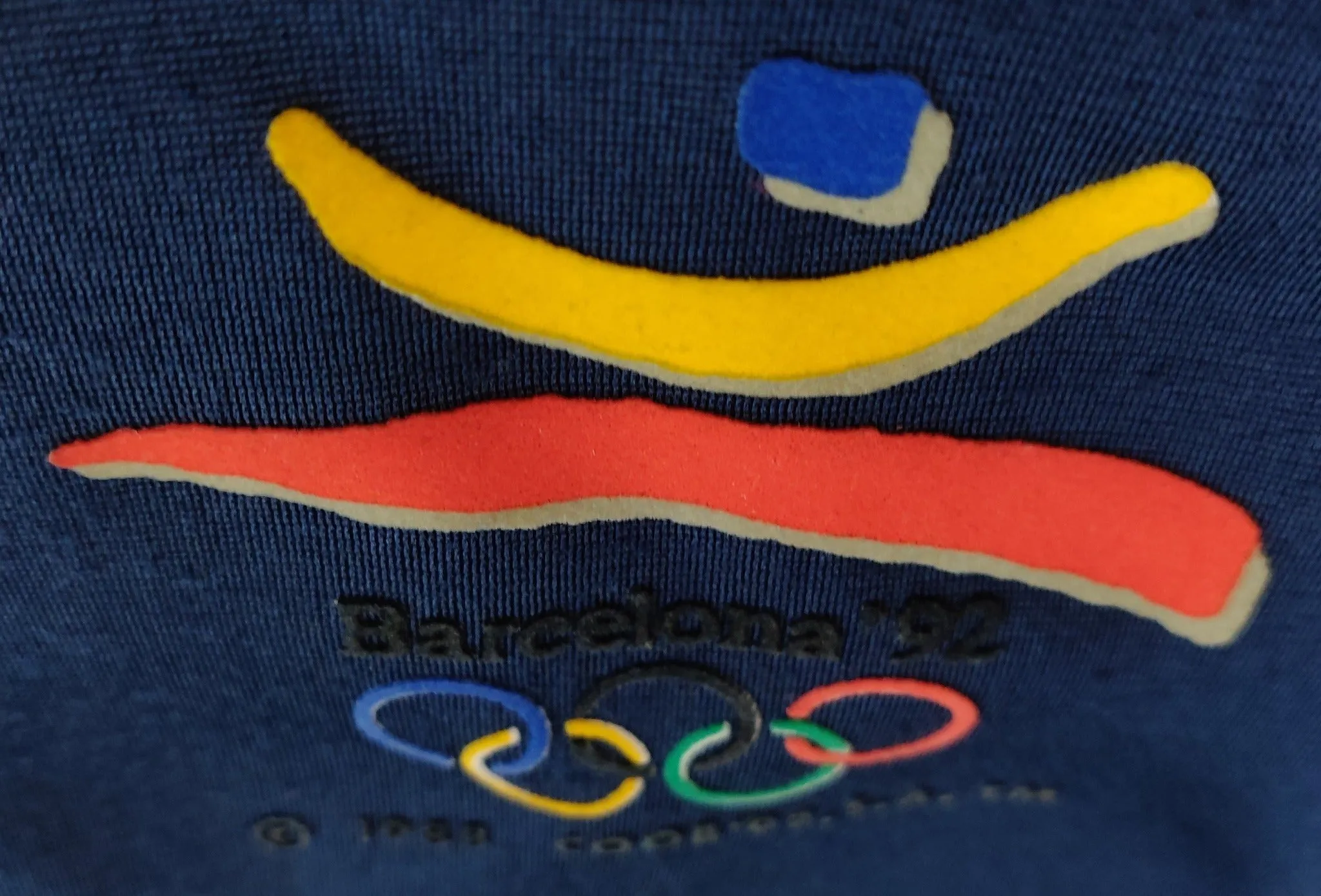 1992 blue Barcelona Olympic Games jacket