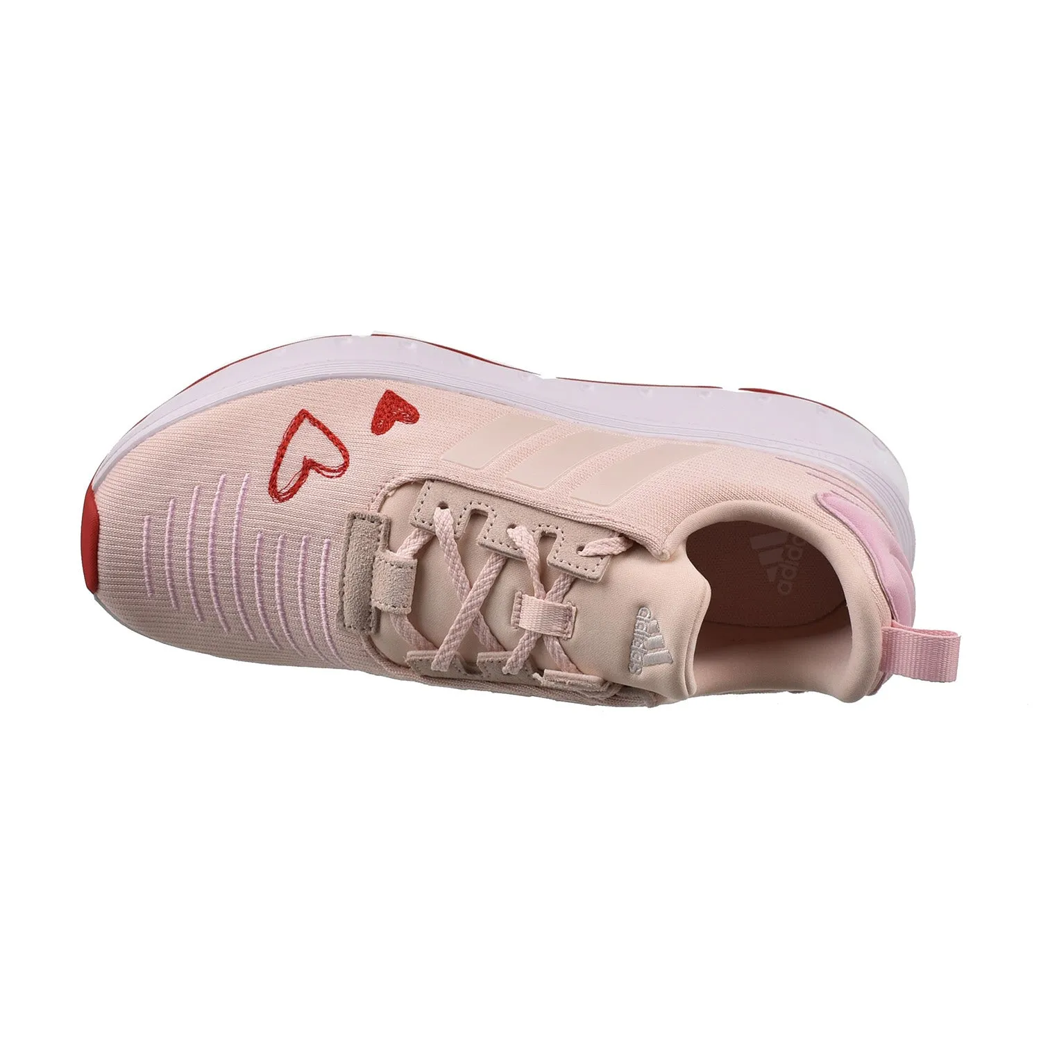 Adidas Big Kids' Shoes - Swift Run 23 Hearts in Pink-Red