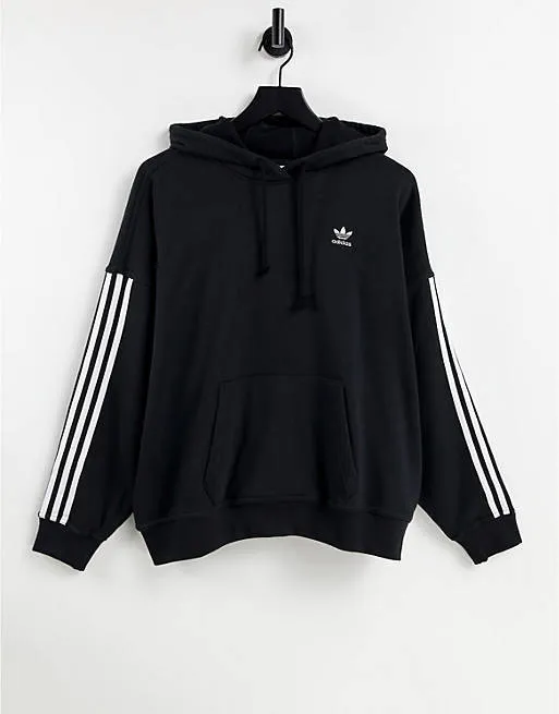 adidas long sleeves plain cotton logo loungewear