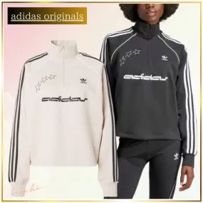 adidas Unisex Street Style Long Sleeves Plain Cotton Logo - Buy Now!