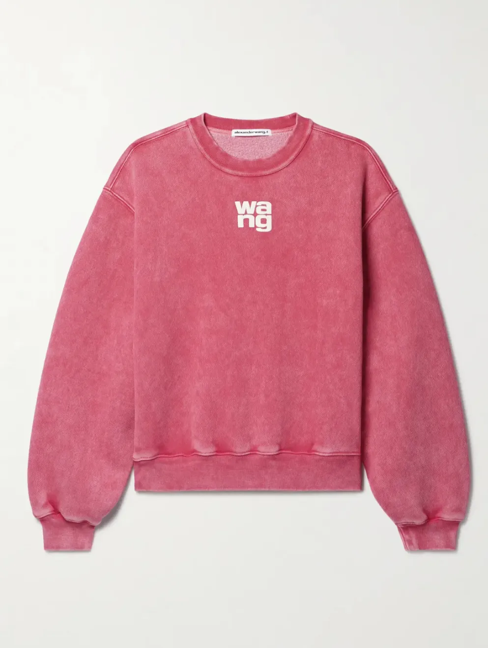 Alexander Wang Long Sleeve Plain Cotton Logo Street Style