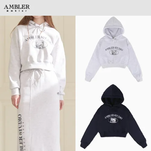 AMBLER | Long Sleeve Logo Hoodies & Sweatshirts for Street Style