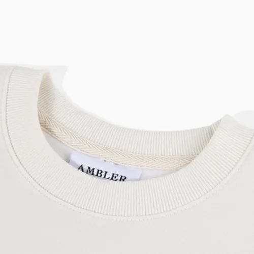 AMBLER | Long Sleeves Logo Hoodies & Sweatshirts for Street Style