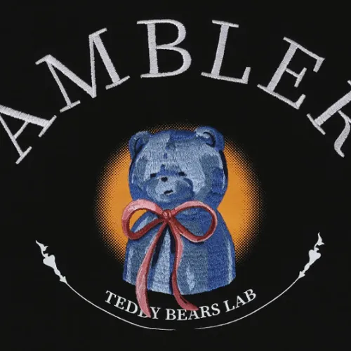 AMBLER | Long Sleeves Logo Hoodies & Sweatshirts for Street Style