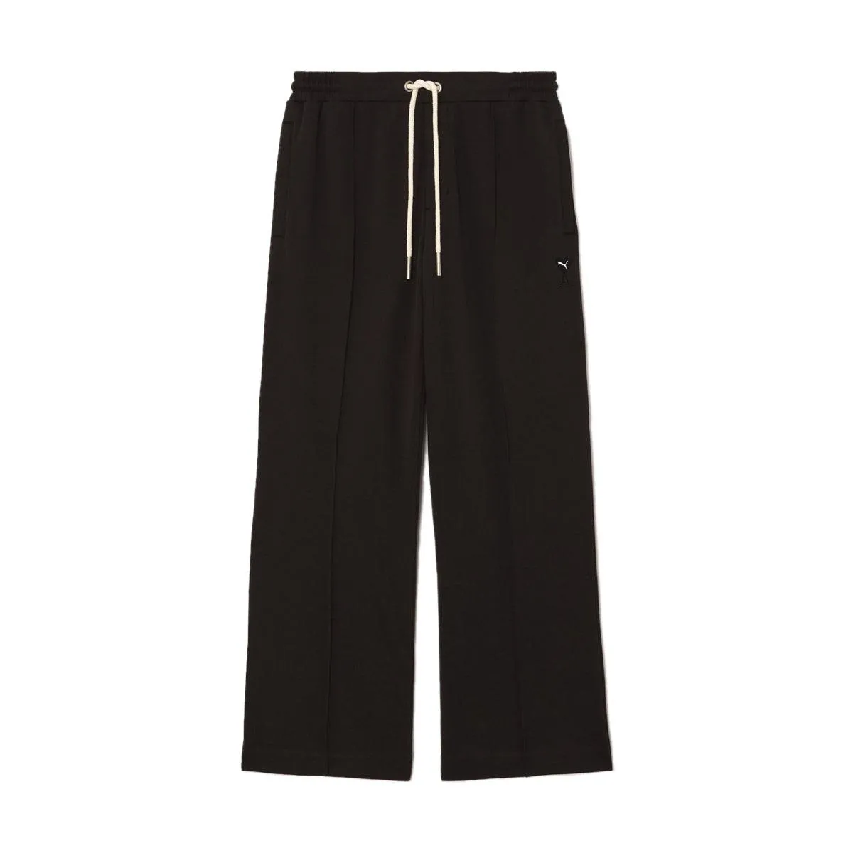 Ami Wide Pants in Puma Black