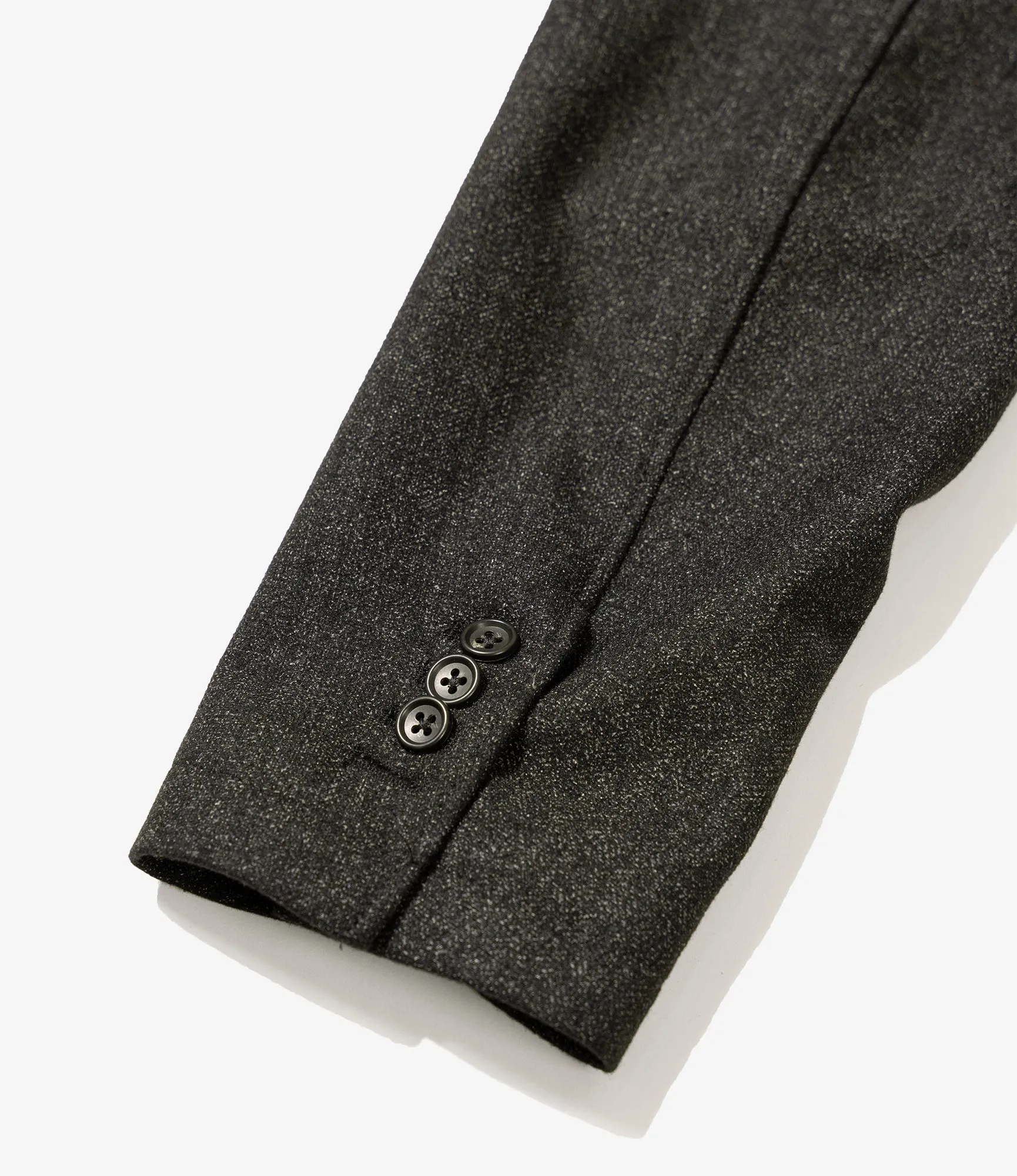 Andover Jacket –Charcoal Printed Herringbone