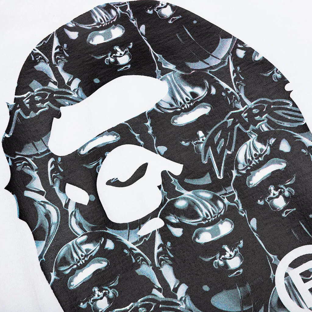 Ape Art Big Ape Head T-shirt - White/Black