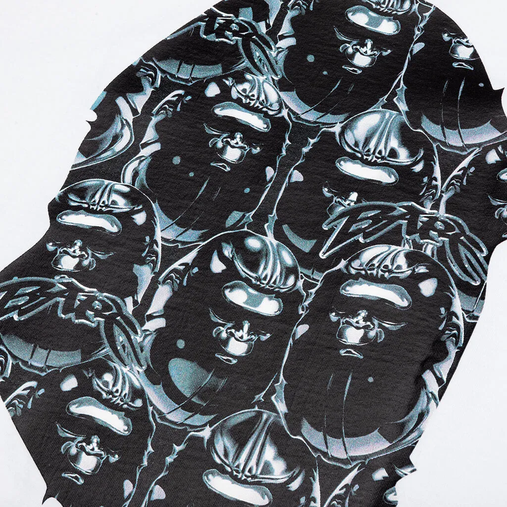 Ape Art Big Ape Head T-shirt - White/Black