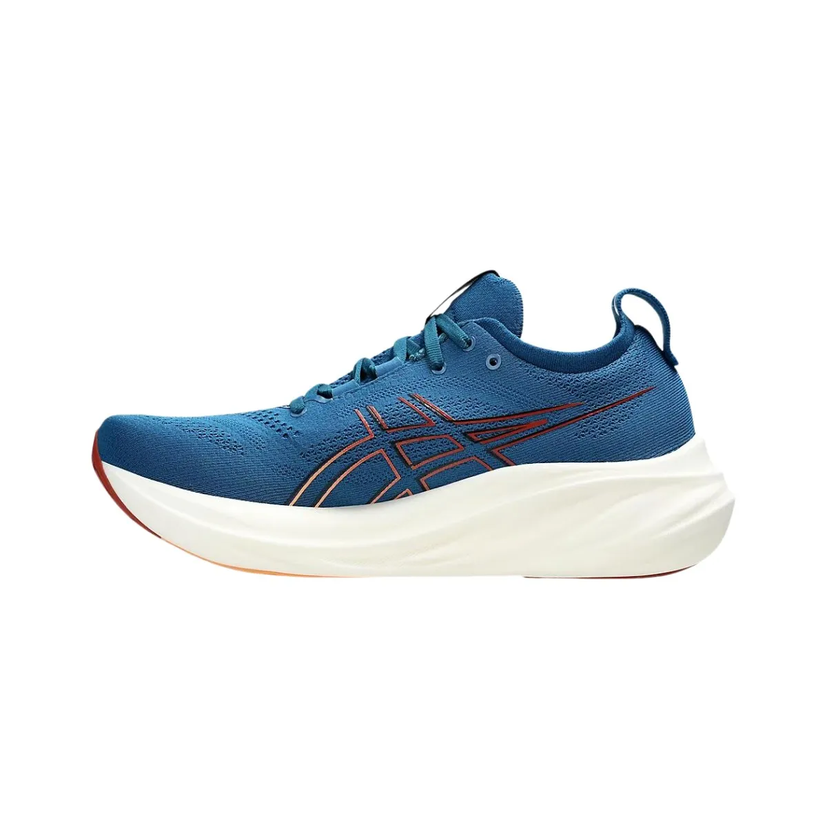 Asics Gel-Nimbus 26 Blue Orange Running Shoes