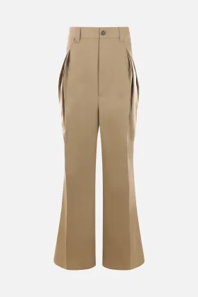 Baggy gabardine pants