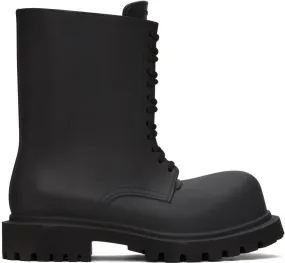 Balenciaga Black Steroid Boots