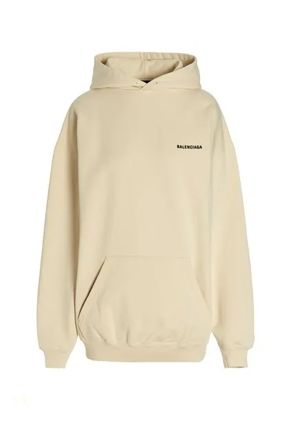 Balenciaga long sleeves cotton logo unisex street style