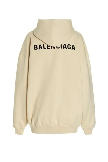 Balenciaga long sleeves cotton logo unisex street style