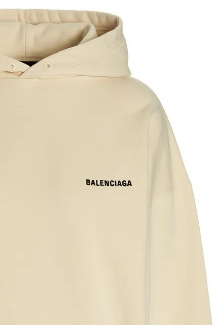 Balenciaga long sleeves cotton logo unisex street style