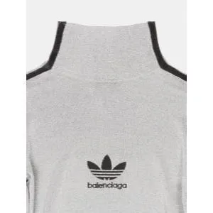 Balenciaga Long Sleeves High-Neck Logo - Unisex Street Style