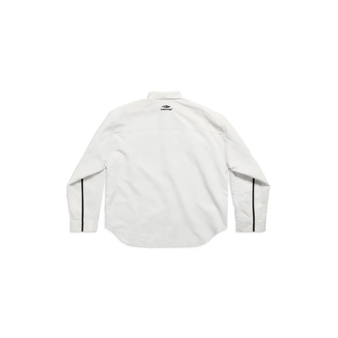 Balenciaga Men's 3b Sports Icon Tracksuit Shirt White