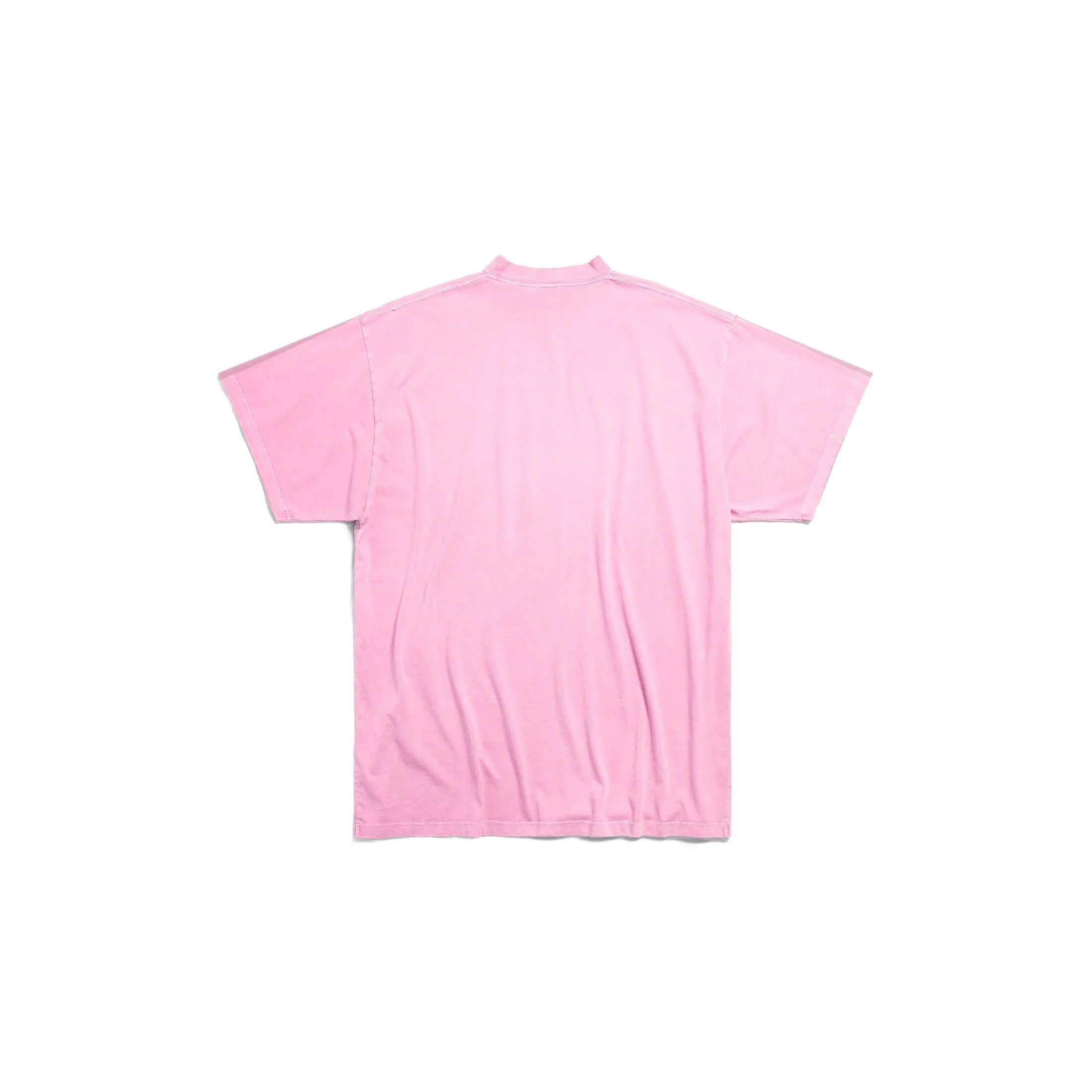 Balenciaga Paris Moon T-shirt - Oversized - Light Pink