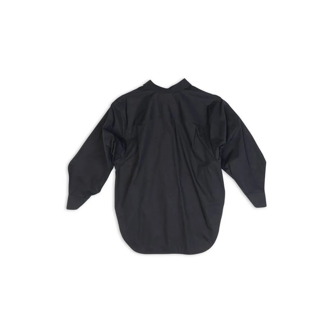 Balenciaga Women's Black Bb Corp Swing Twisted Shirt