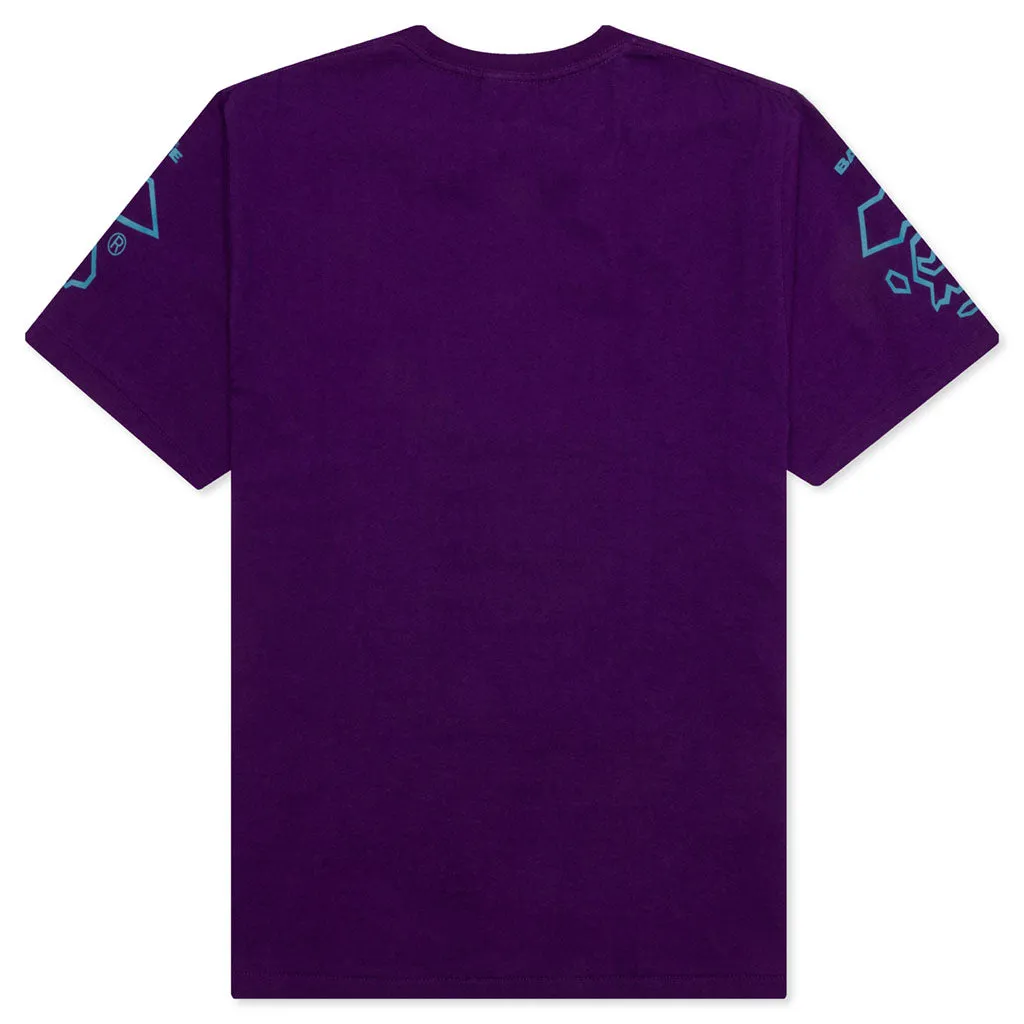 Bape Purple Football Tee