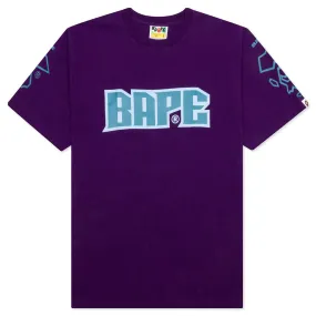 Bape Purple Football Tee