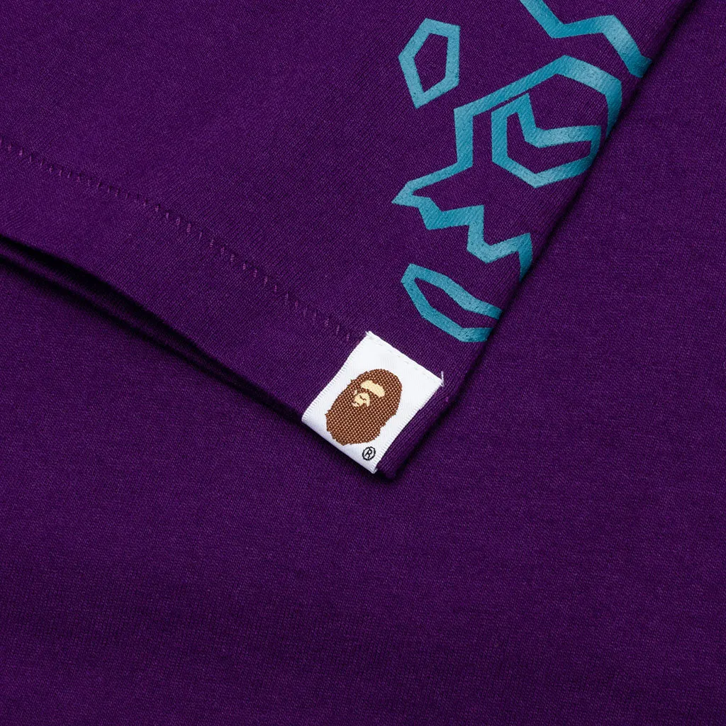 Bape Purple Football Tee