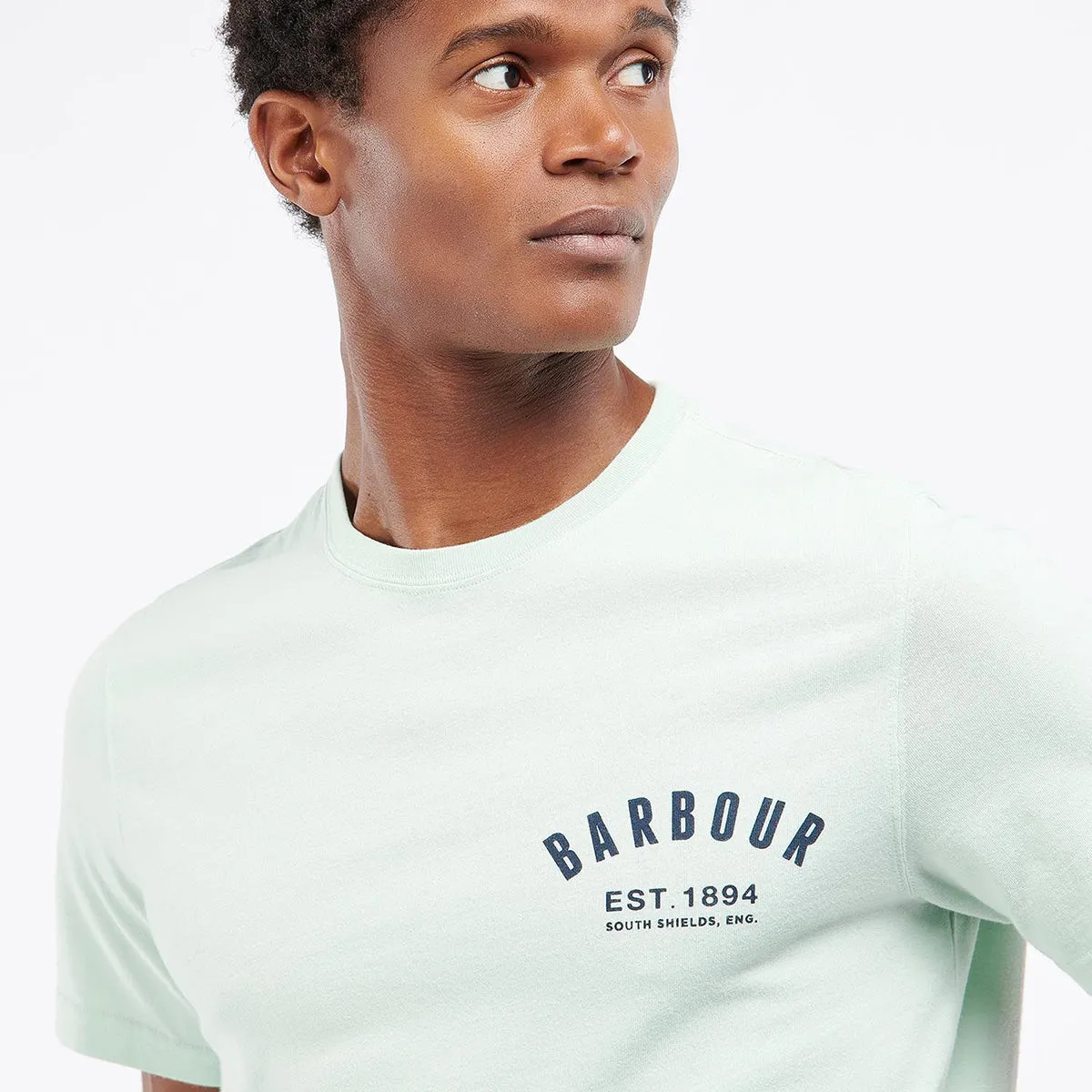 Barbour Dusty Mint Preppy T-Shirt - Shop Now!