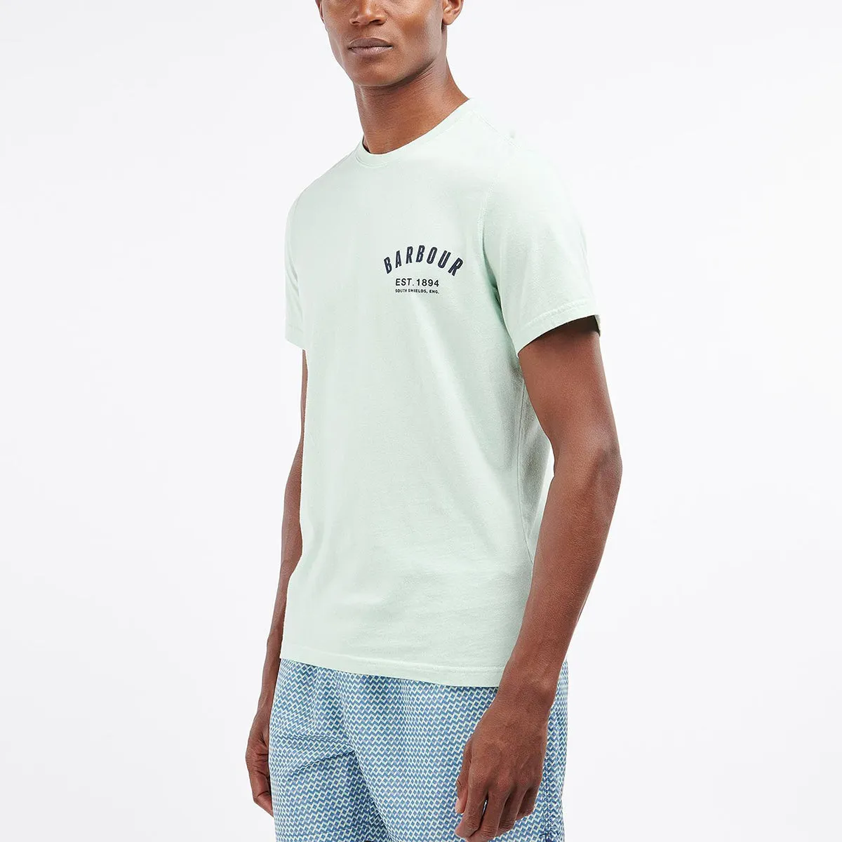 Barbour Dusty Mint Preppy T-Shirt - Shop Now!