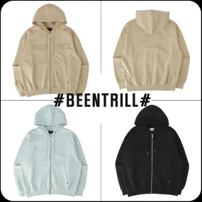 BEENTRILL Overfit Hoodie Zip Up - Shop Now