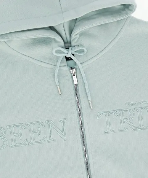 BEENTRILL Overfit Hoodie Zip Up - Shop Now