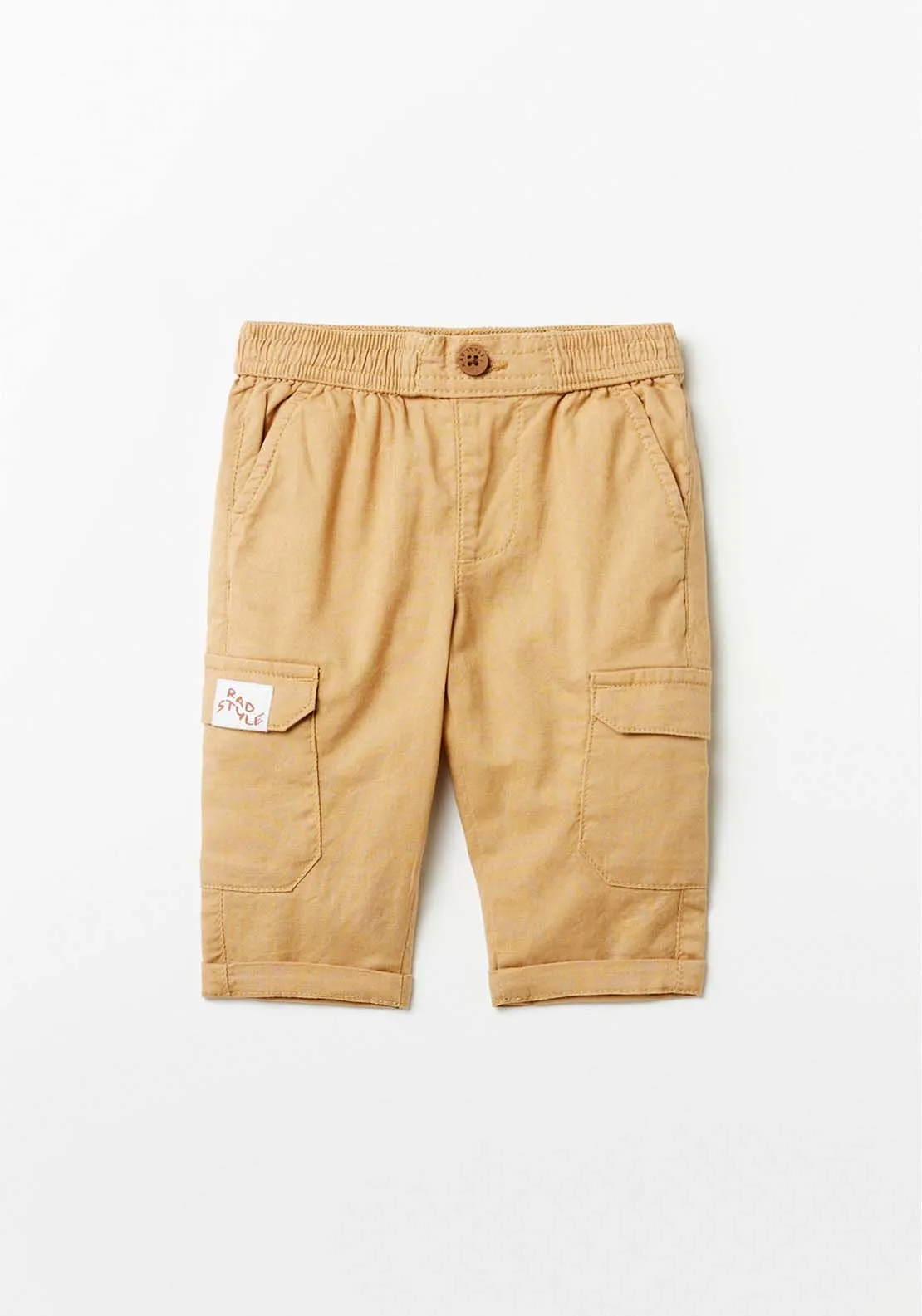 Beige Cargo Pants