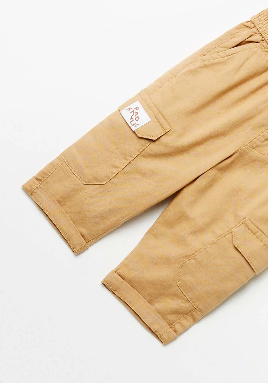 Beige Cargo Pants