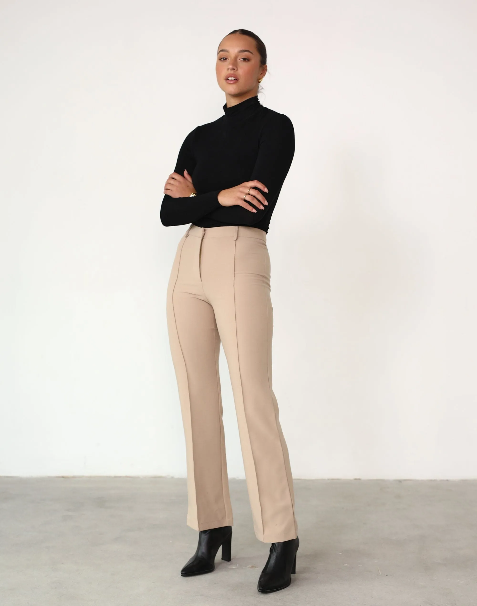 Beige Monroe Pants