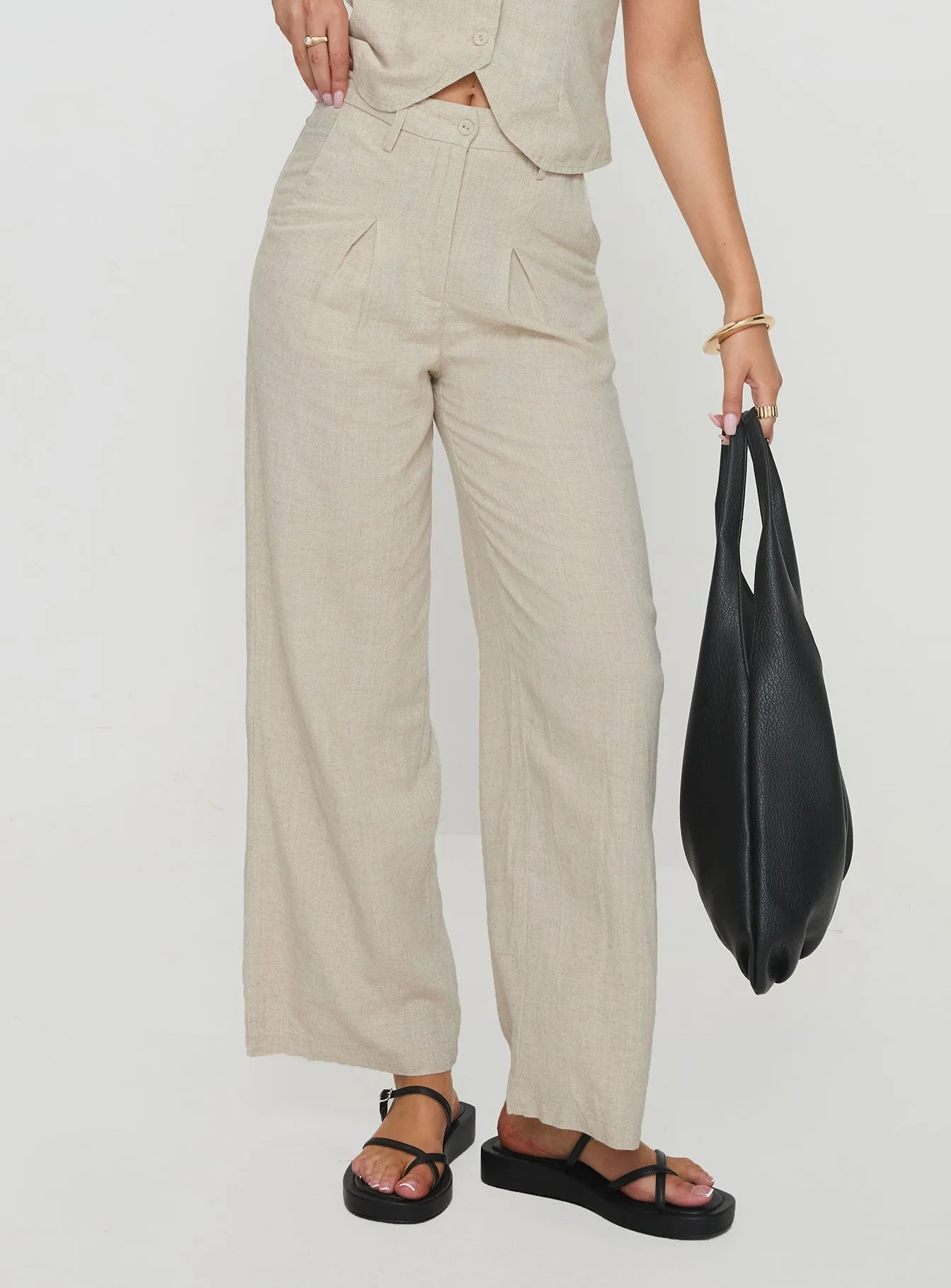 Beige Sofi Pants