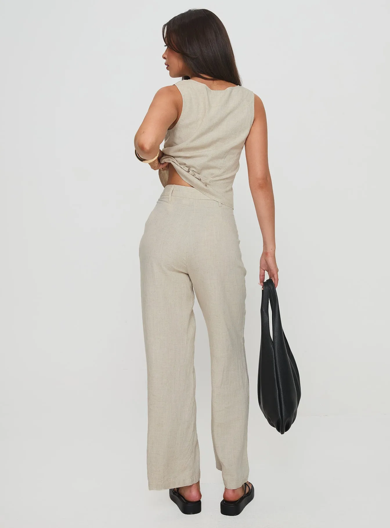 Beige Sofi Pants