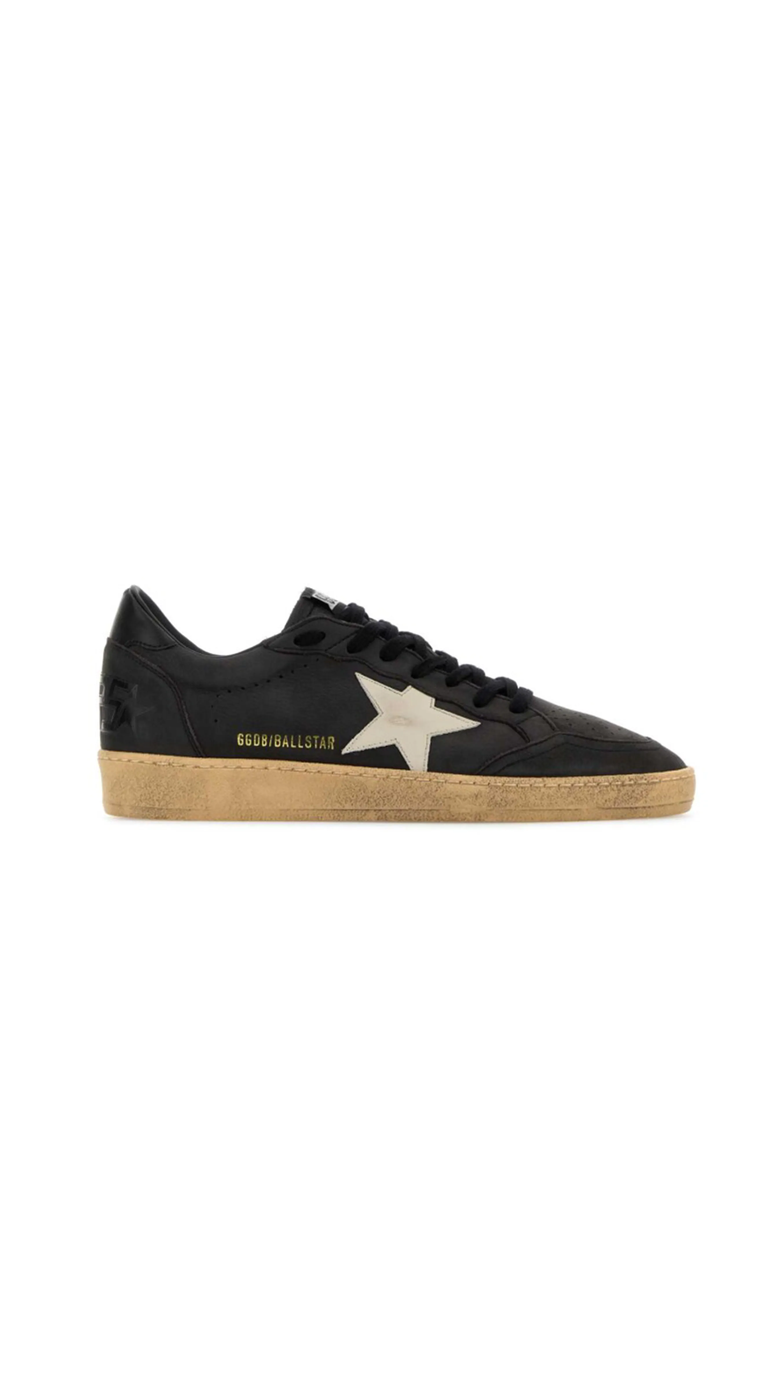 Black Ball Star Sneakers