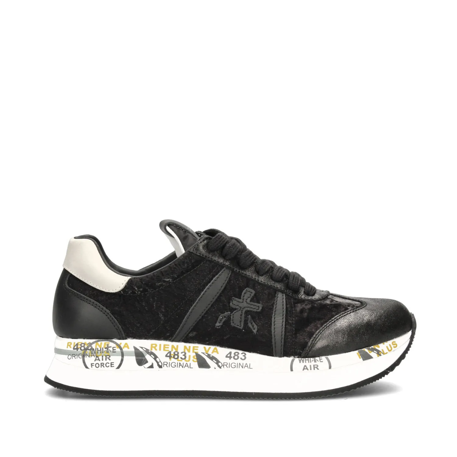 Black Conny 4821 Sneakers