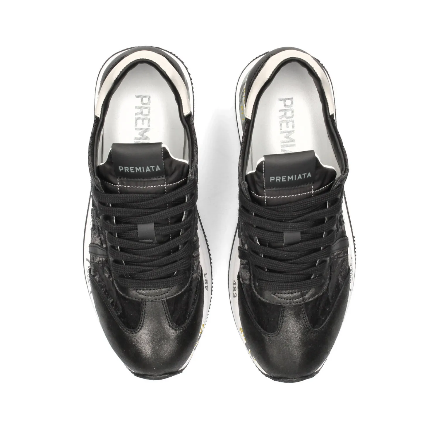 Black Conny 4821 Sneakers