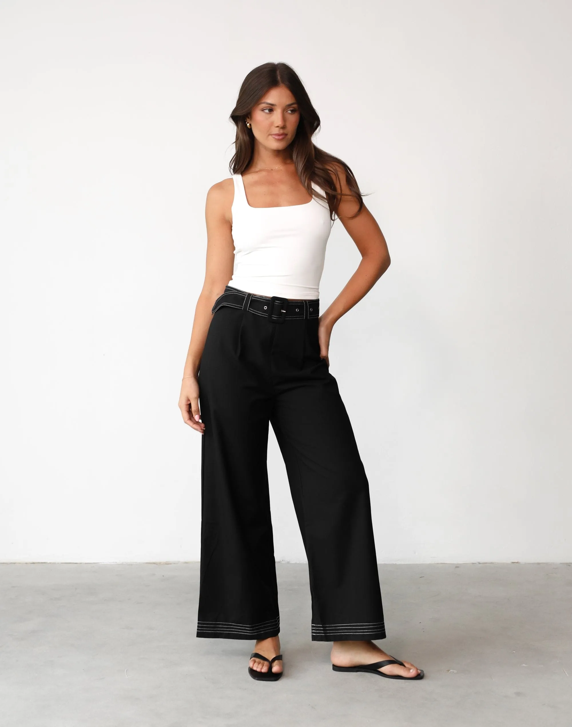 Black Diah Pants