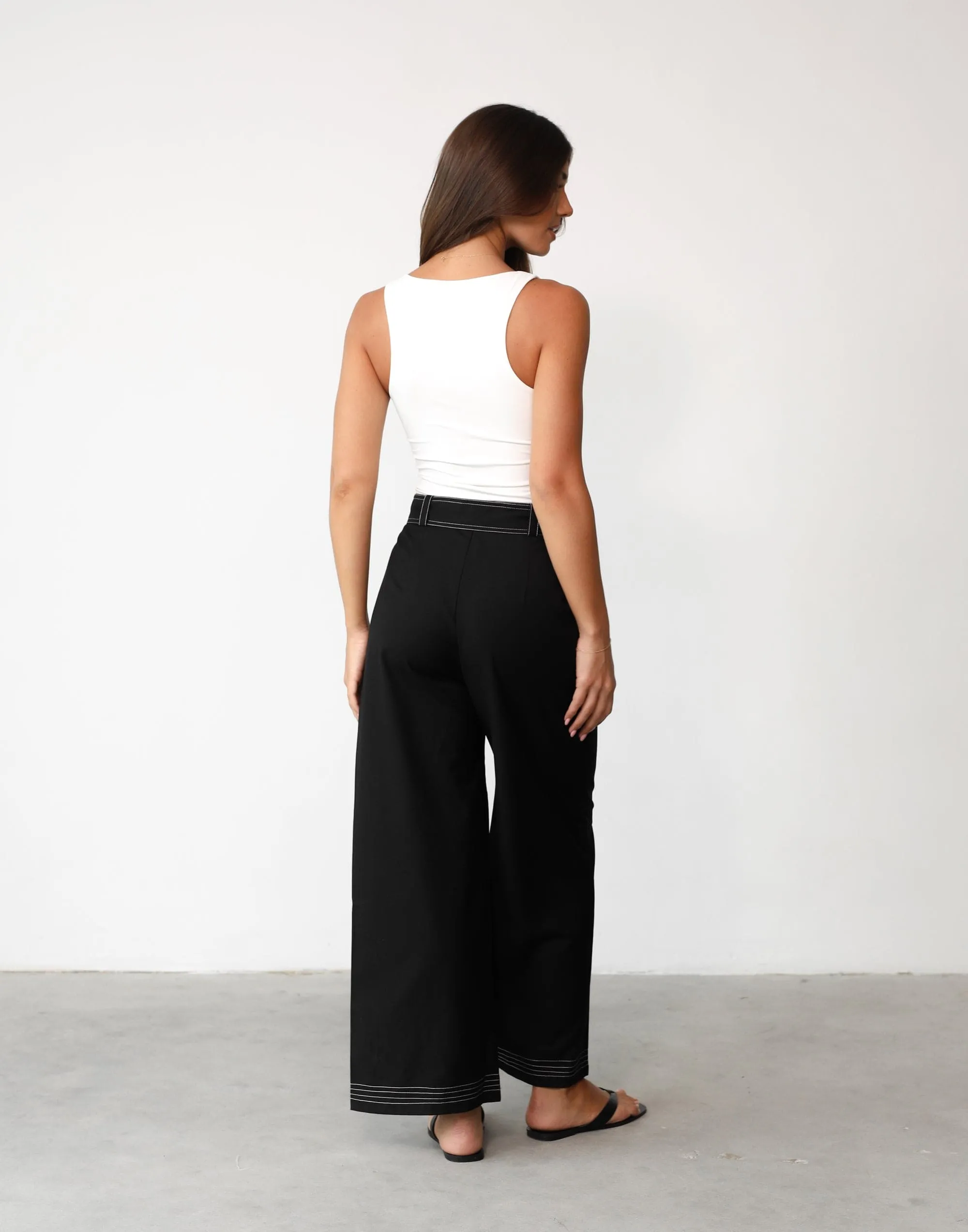 Black Diah Pants