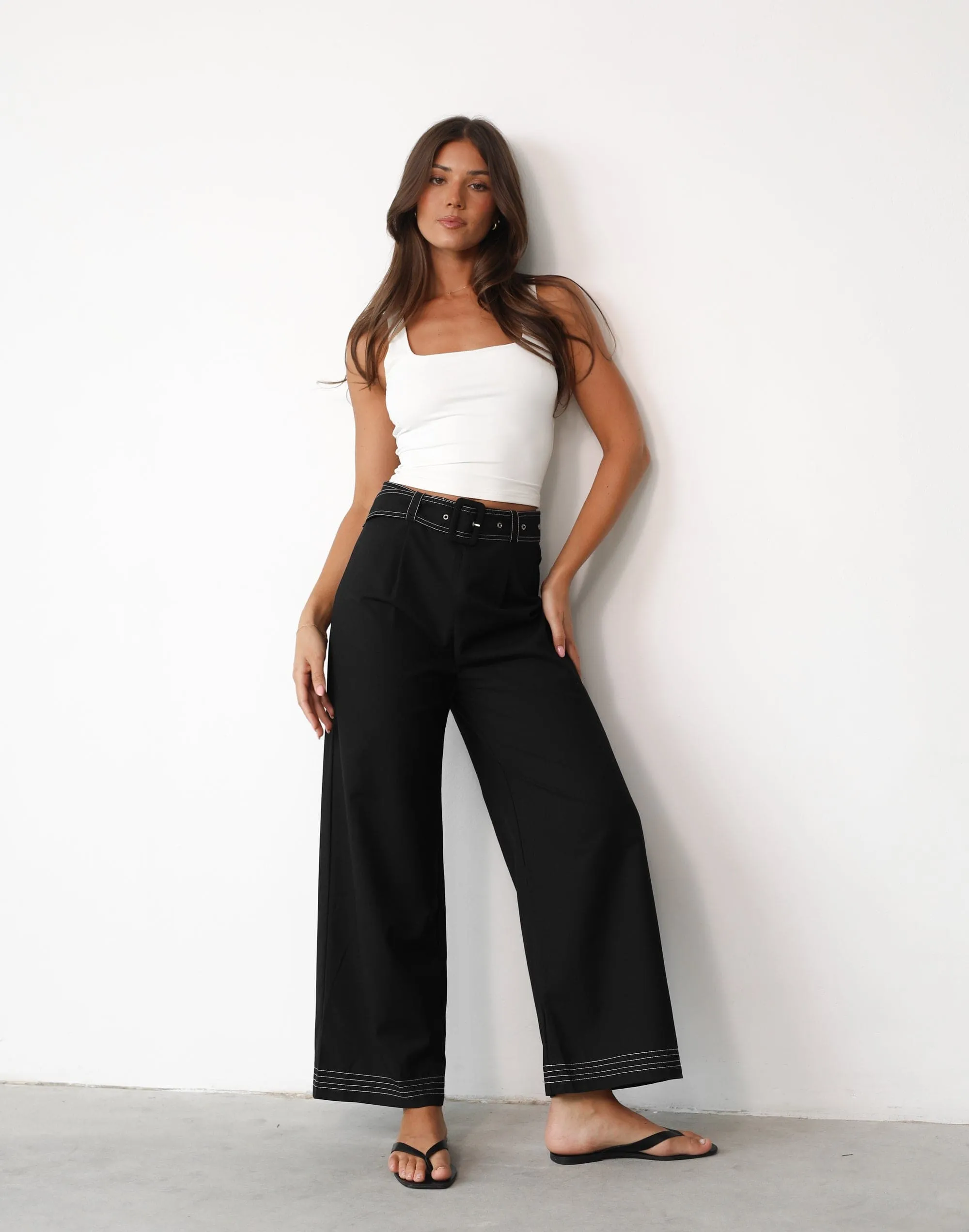 Black Diah Pants