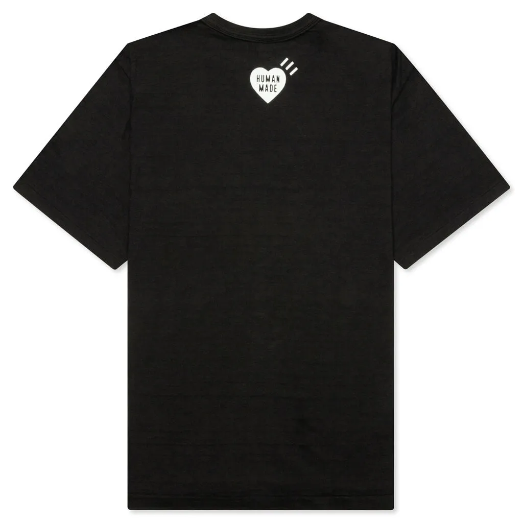 Black Graphic T-Shirt #10