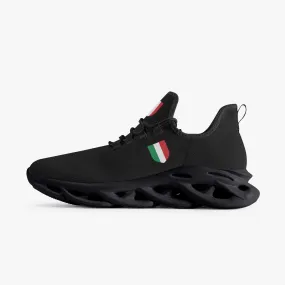 Black Italian men's sneakers