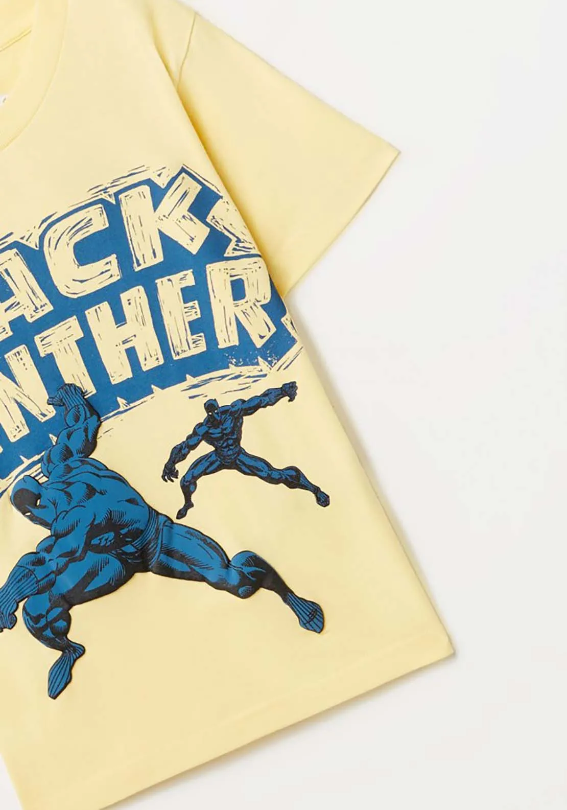 Black Panther T-Shirt - Yellow Available Now