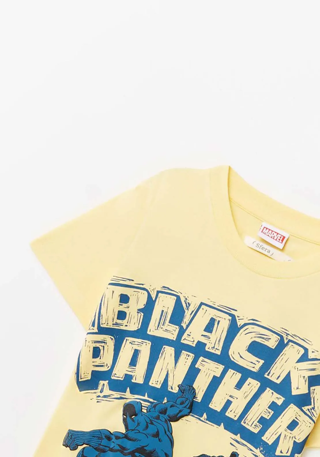 Black Panther T-Shirt - Yellow Available Now