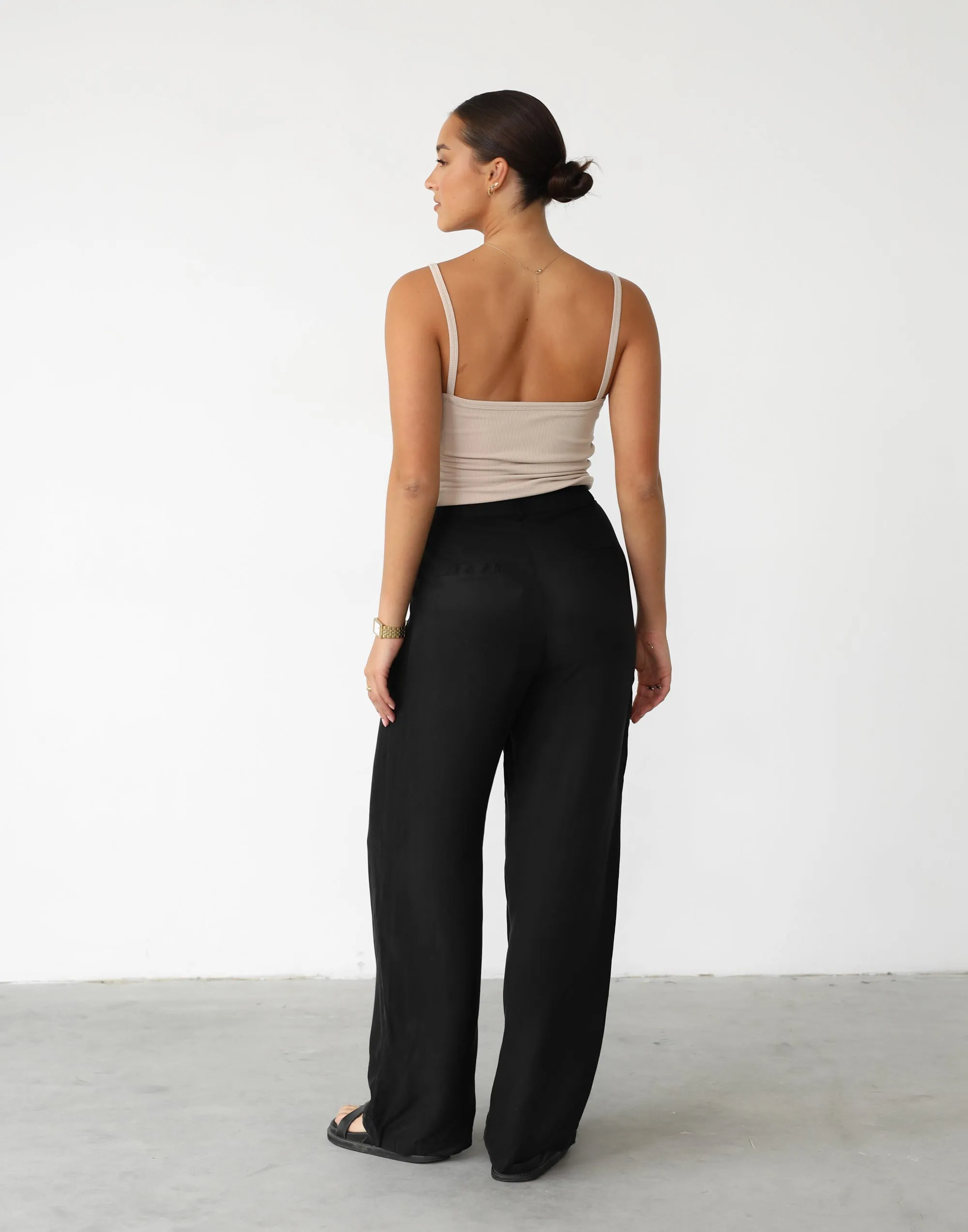 Black Ranna Pants