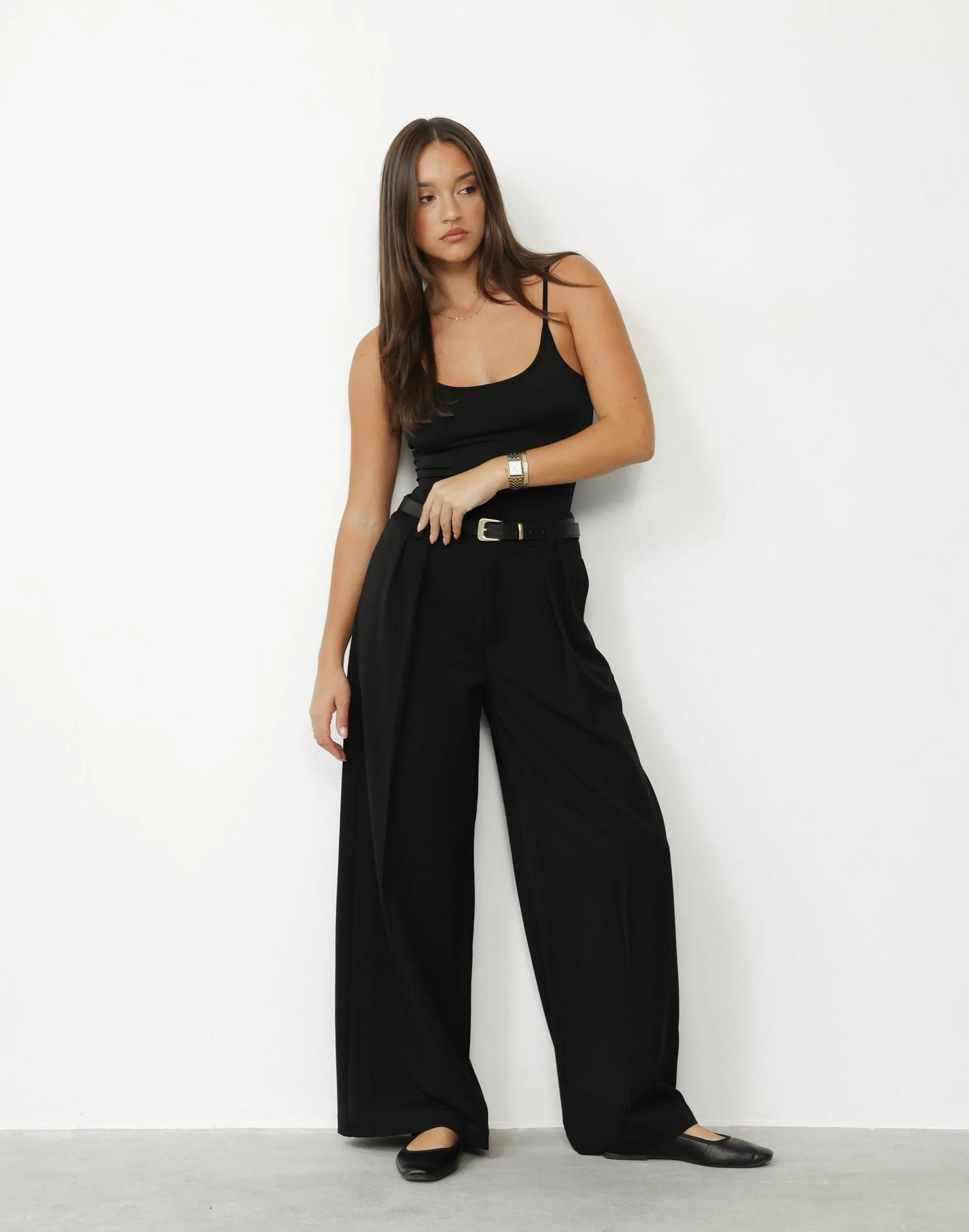 Black Rhiann Pants