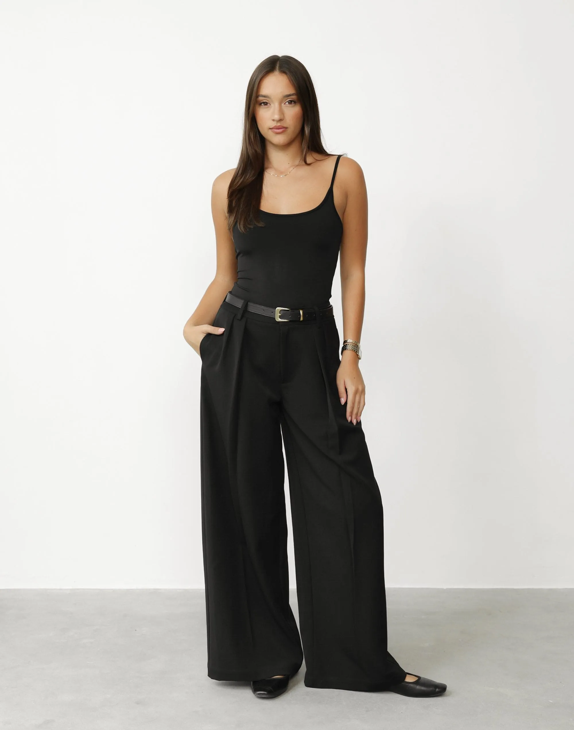 Black Rhiann Pants