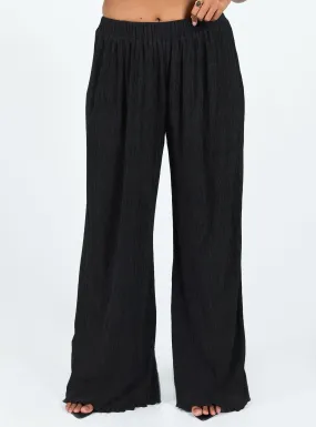 Black Rowson Pants