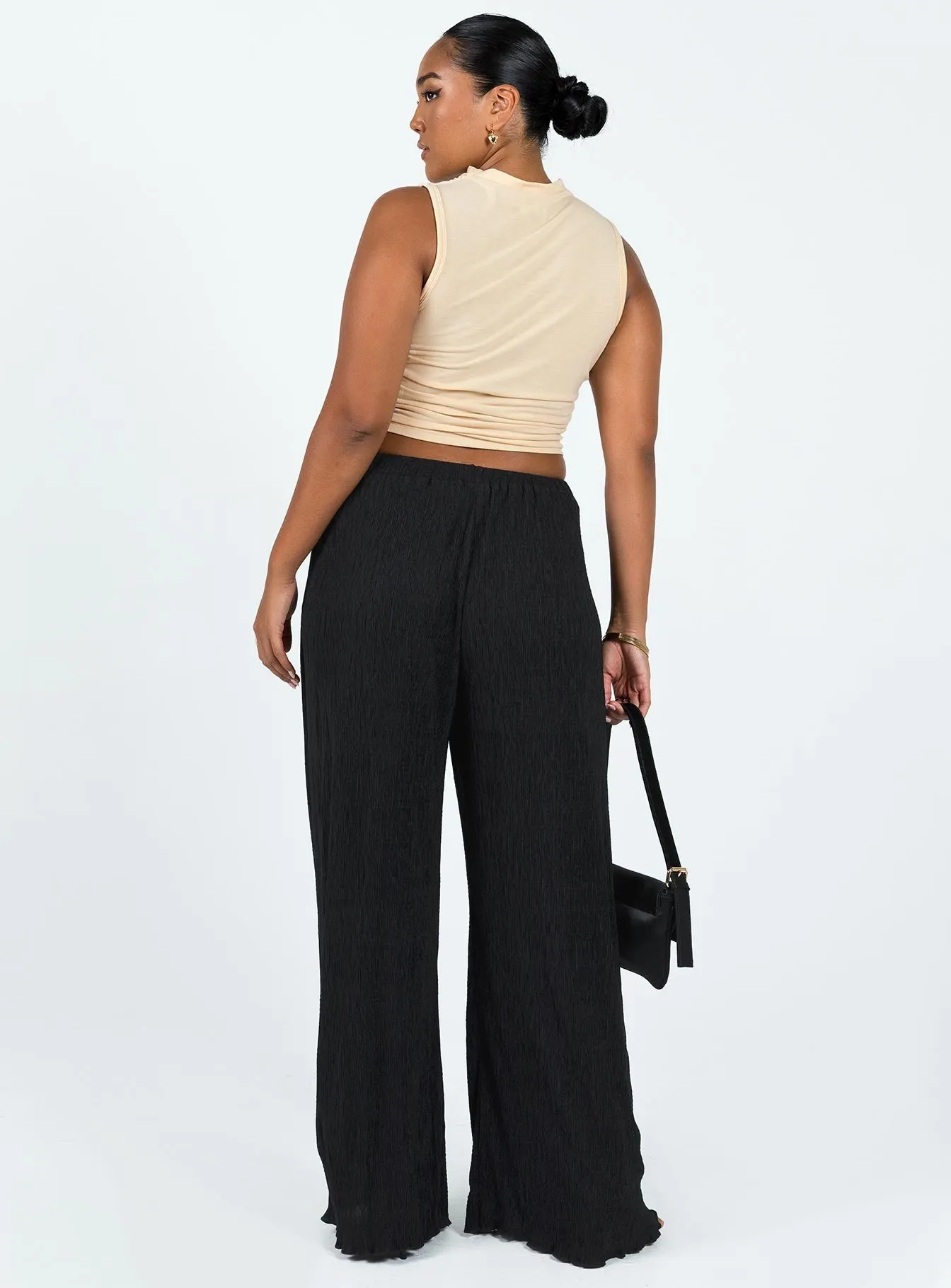 Black Rowson Pants