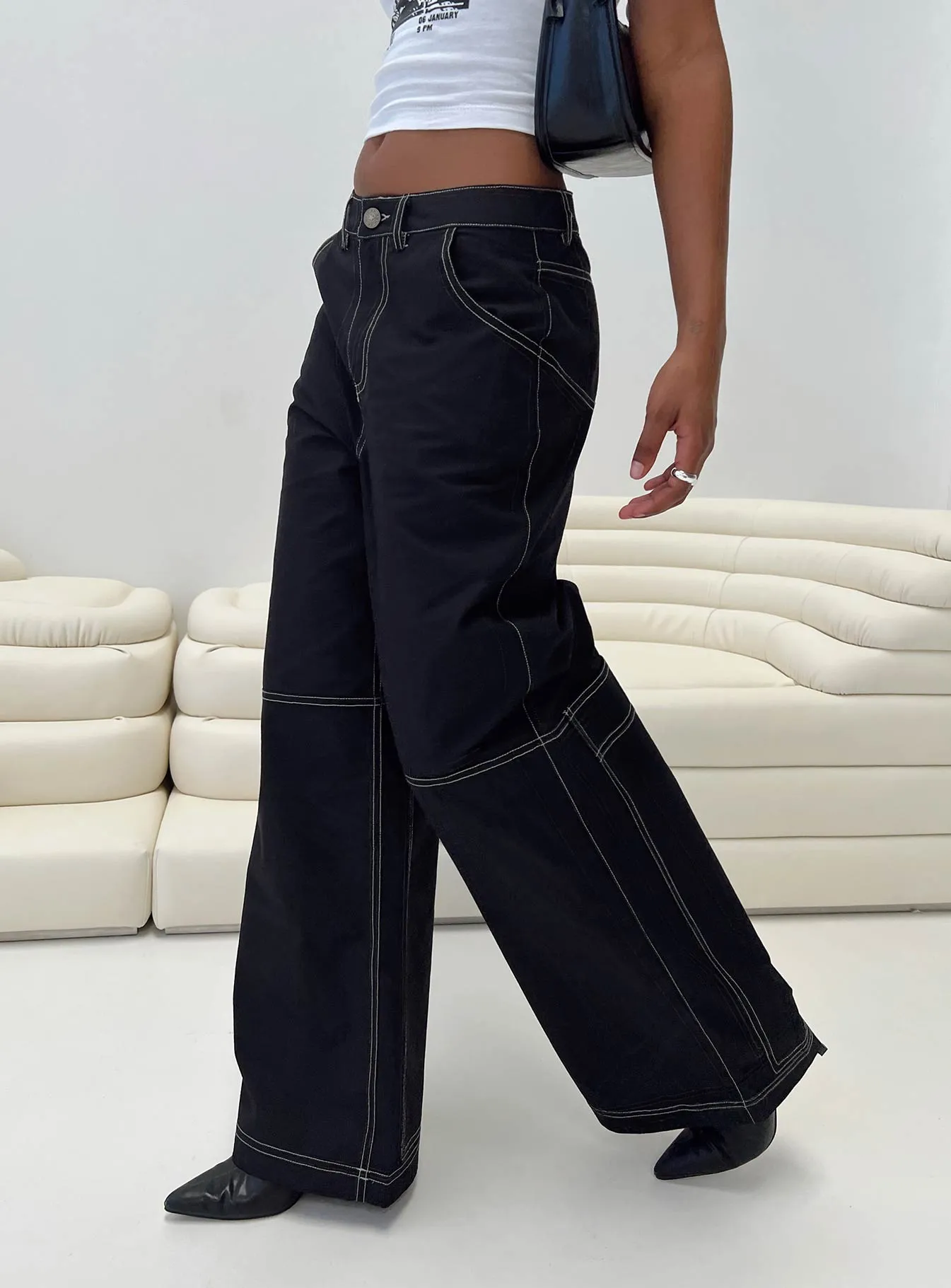 Black Uriah Pants